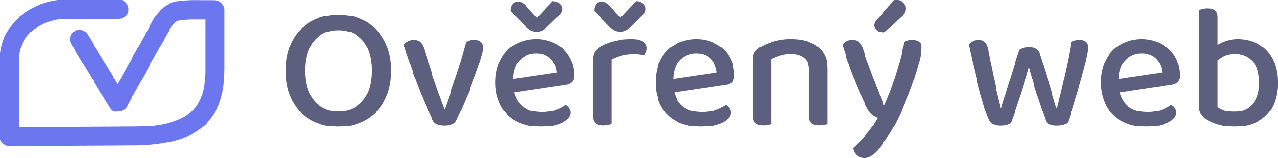 Ověřený web